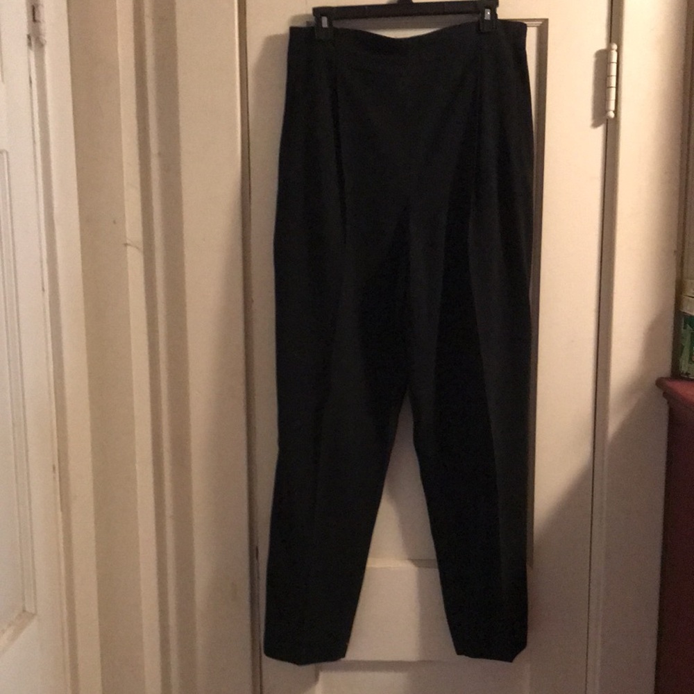 Vintage Harve Bernard Black Crepe Pants